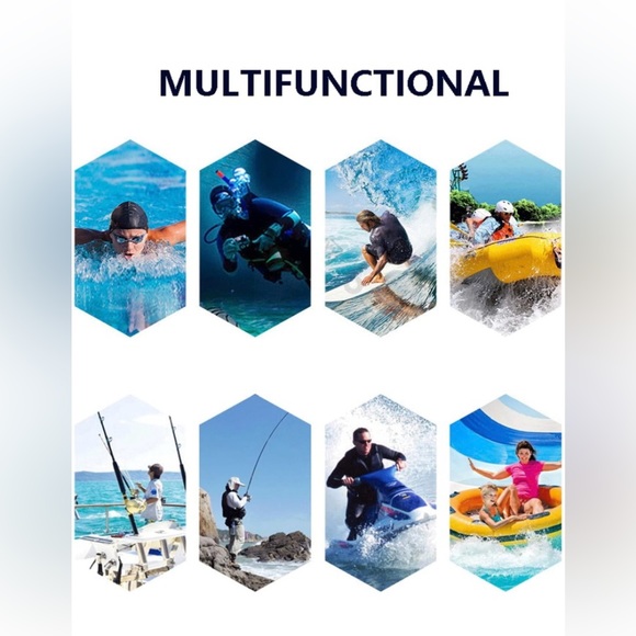 Jurasite Impact Jacket, Wakeboard Vest for Fishing Sailing Surfing Boating New - Picture 13 of 17